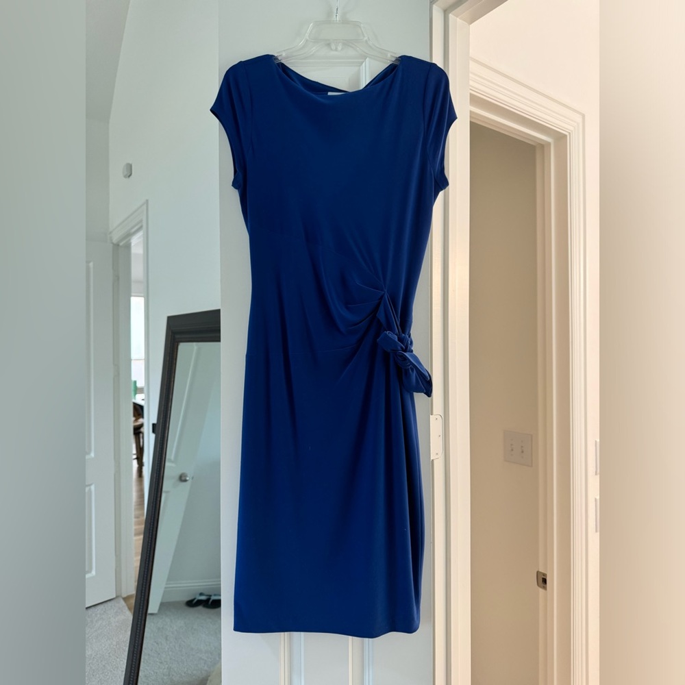 Blue dress